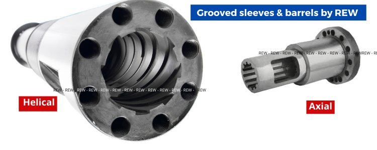 Groove feed bush and sleeved barrel manufacturer